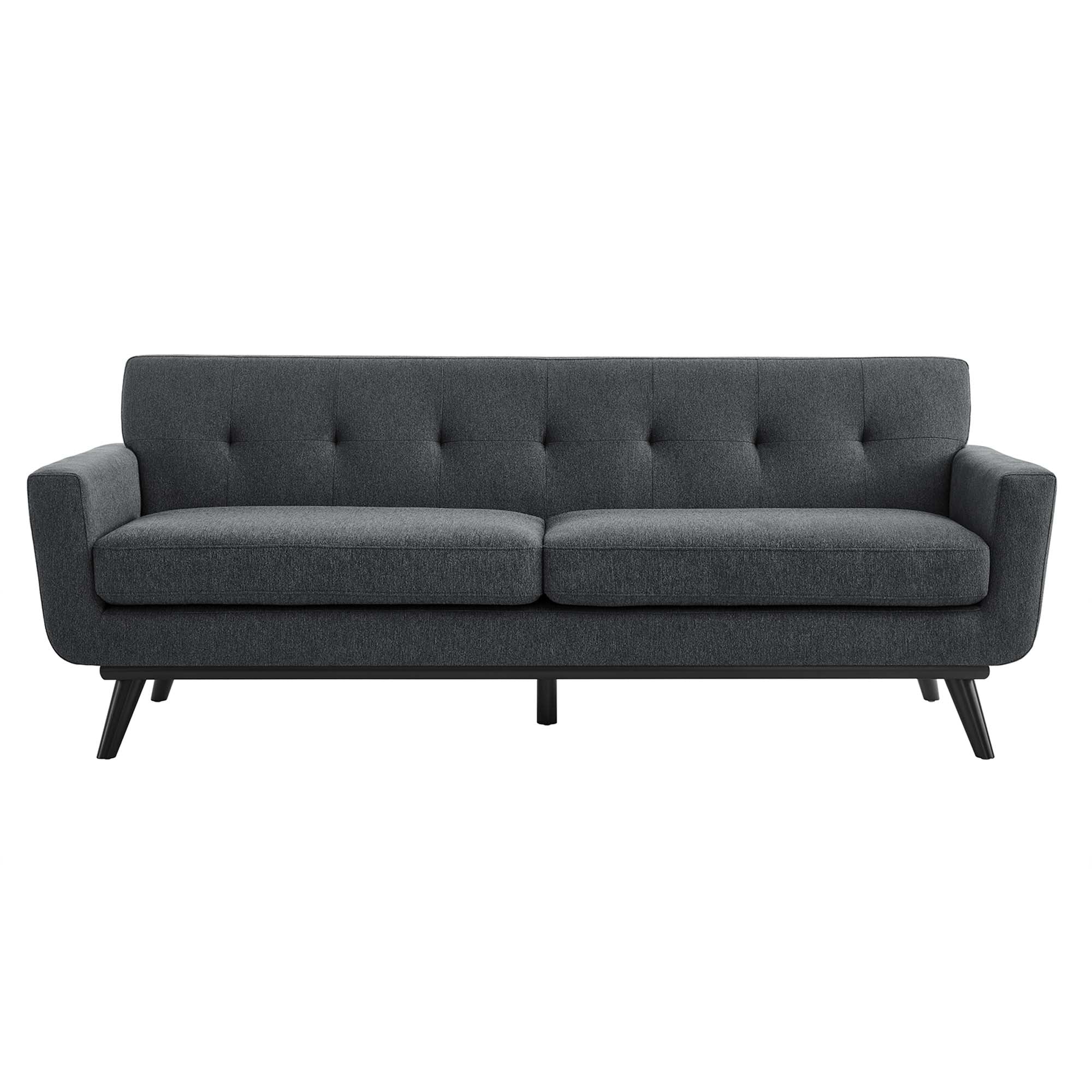 Engage Herringbone Fabric Sofa - Thumbnail 2