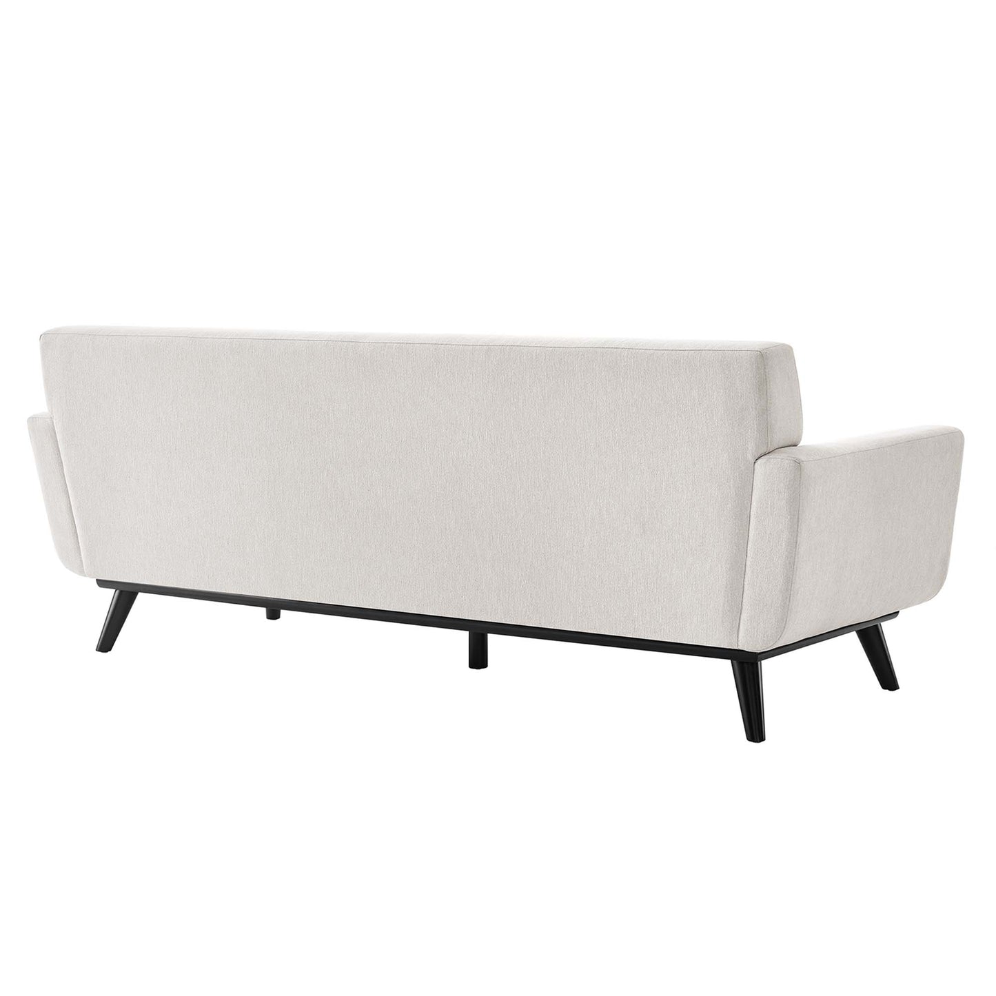 Modway Outlet Engage Herringbone Fabric Sofa by Modway  Living Room Furniture Ivory - EEI-5760-IVO