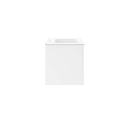 Modway - Vitality 24" Bathroom Vanity by Modway  Bathroom Vanities White - EEI-5782-WHI-WHI