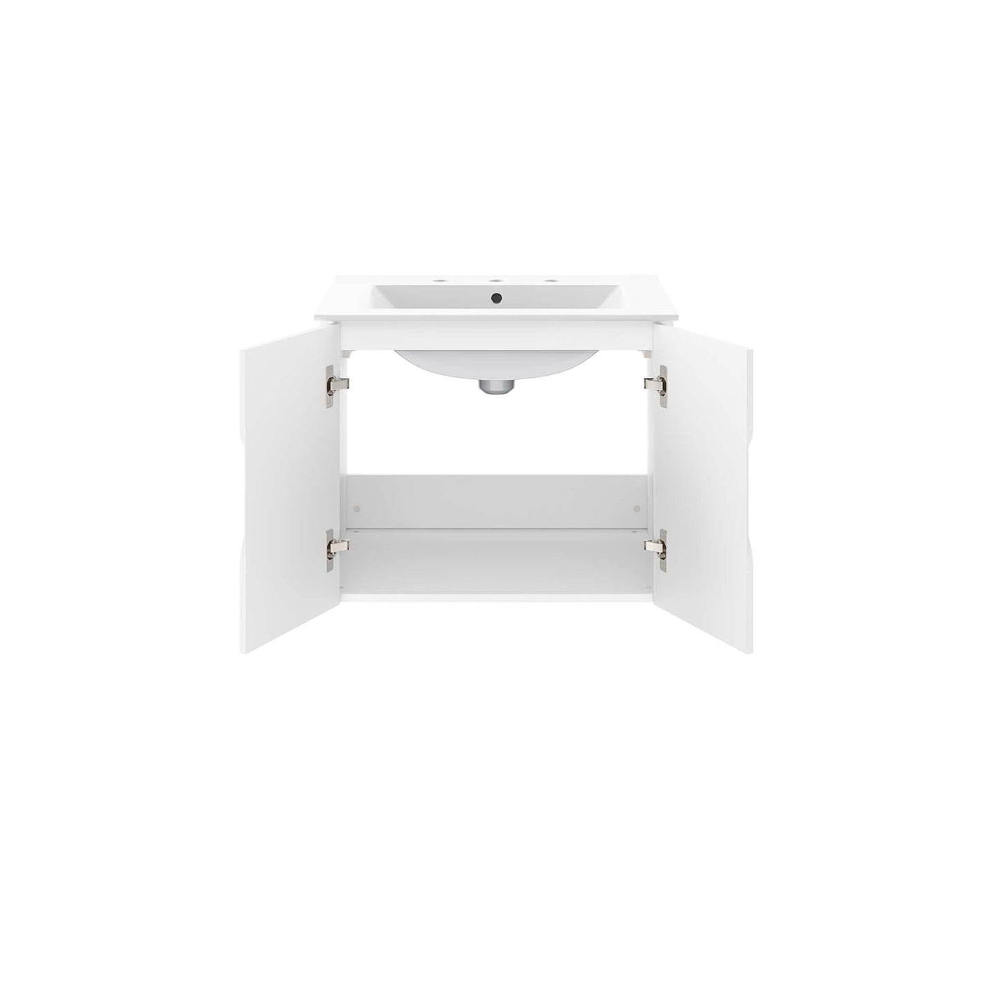 Modway - Vitality 24" Bathroom Vanity by Modway  Bathroom Vanities White - EEI-5782-WHI-WHI