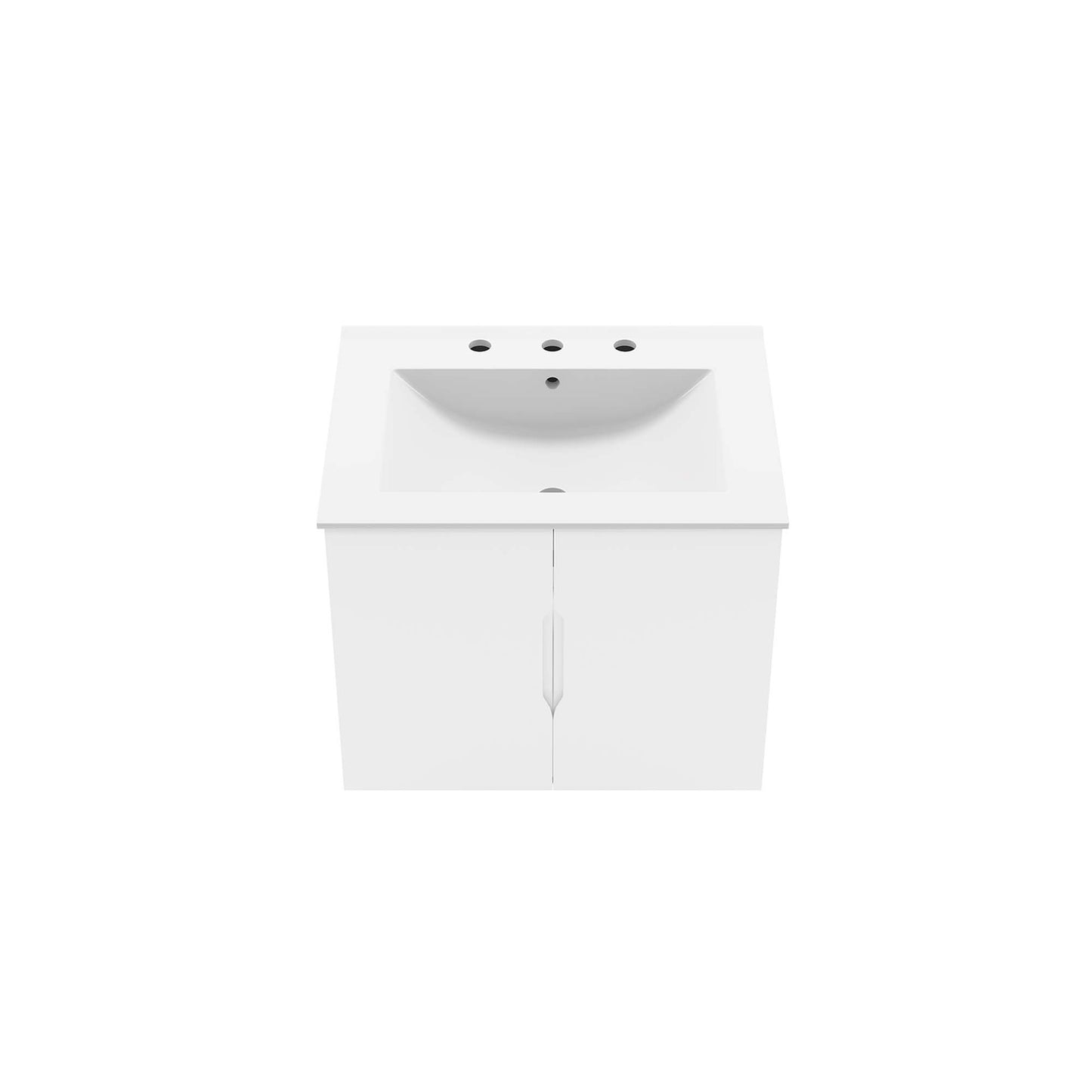 Modway - Vitality 24" Bathroom Vanity by Modway  Bathroom Vanities White - EEI-5782-WHI-WHI