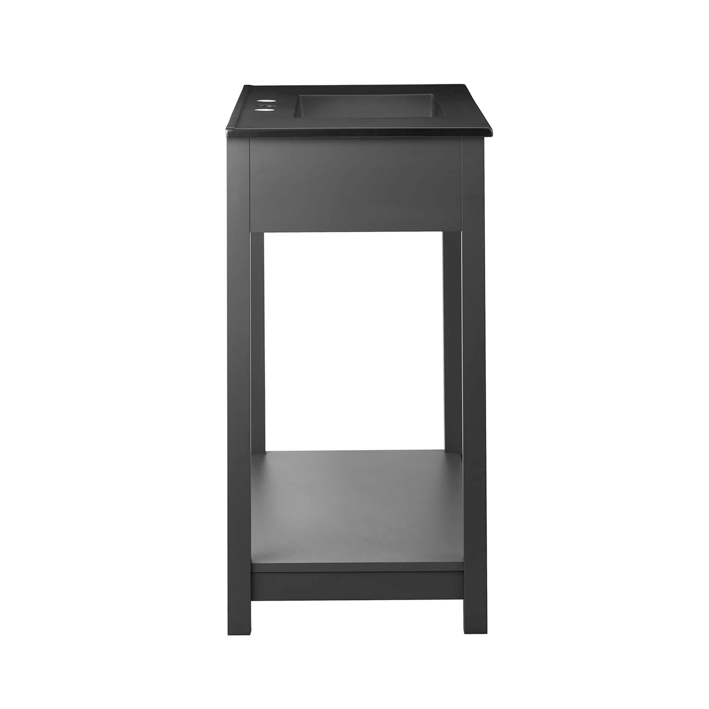 Modway Outlet Altura 36" Bathroom Vanity by Modway  Bathroom Furniture Gray Black - EEI-5799-GRY-BLK