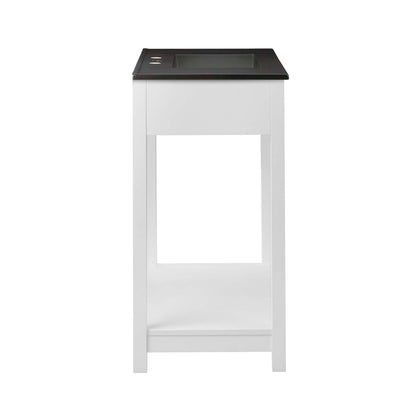 Modway Outlet Altura 36" Bathroom Vanity by Modway  Bathroom Furniture White Black - EEI-5799-WHI-BLK