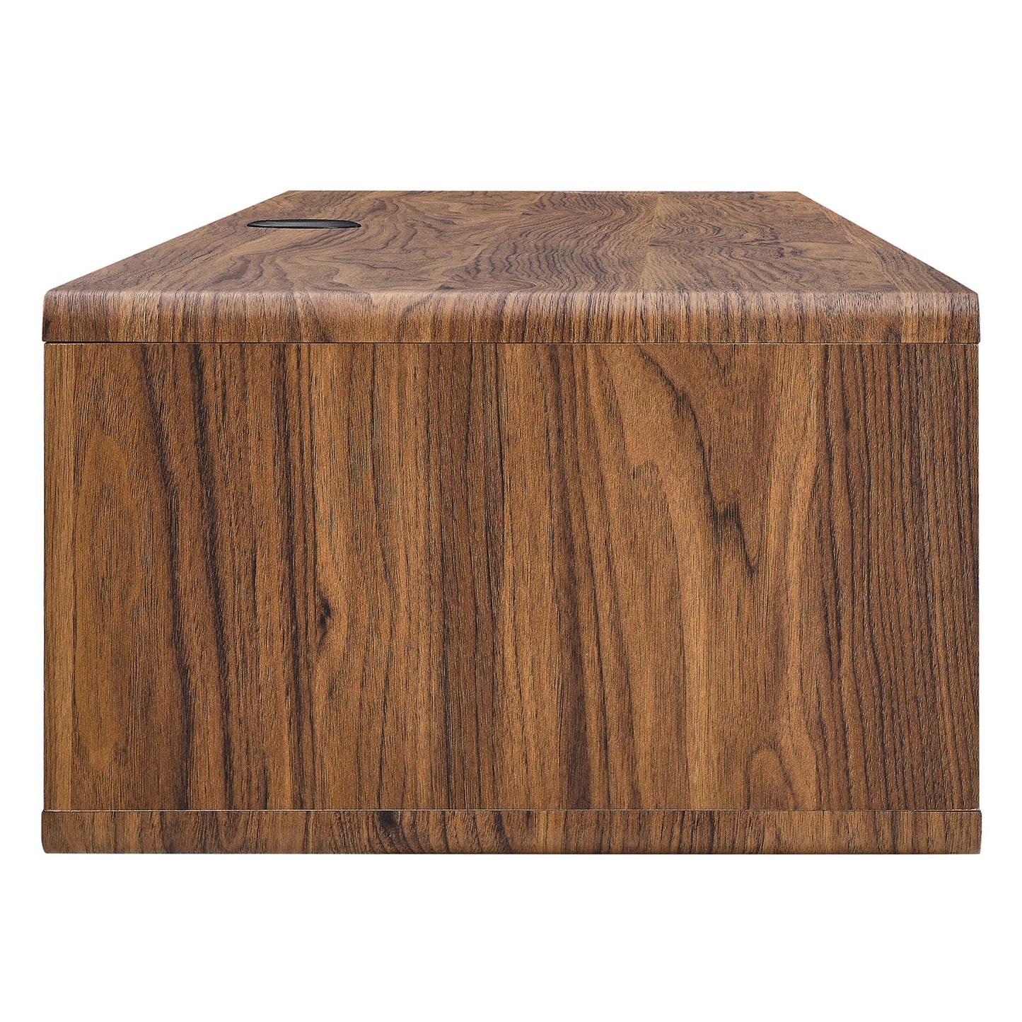 Modway Outlet Transmit 60" Wall Mount Wood Office Desk by Modway  Office Furniture Furniture Walnut White - EEI-5864-WAL-WHI