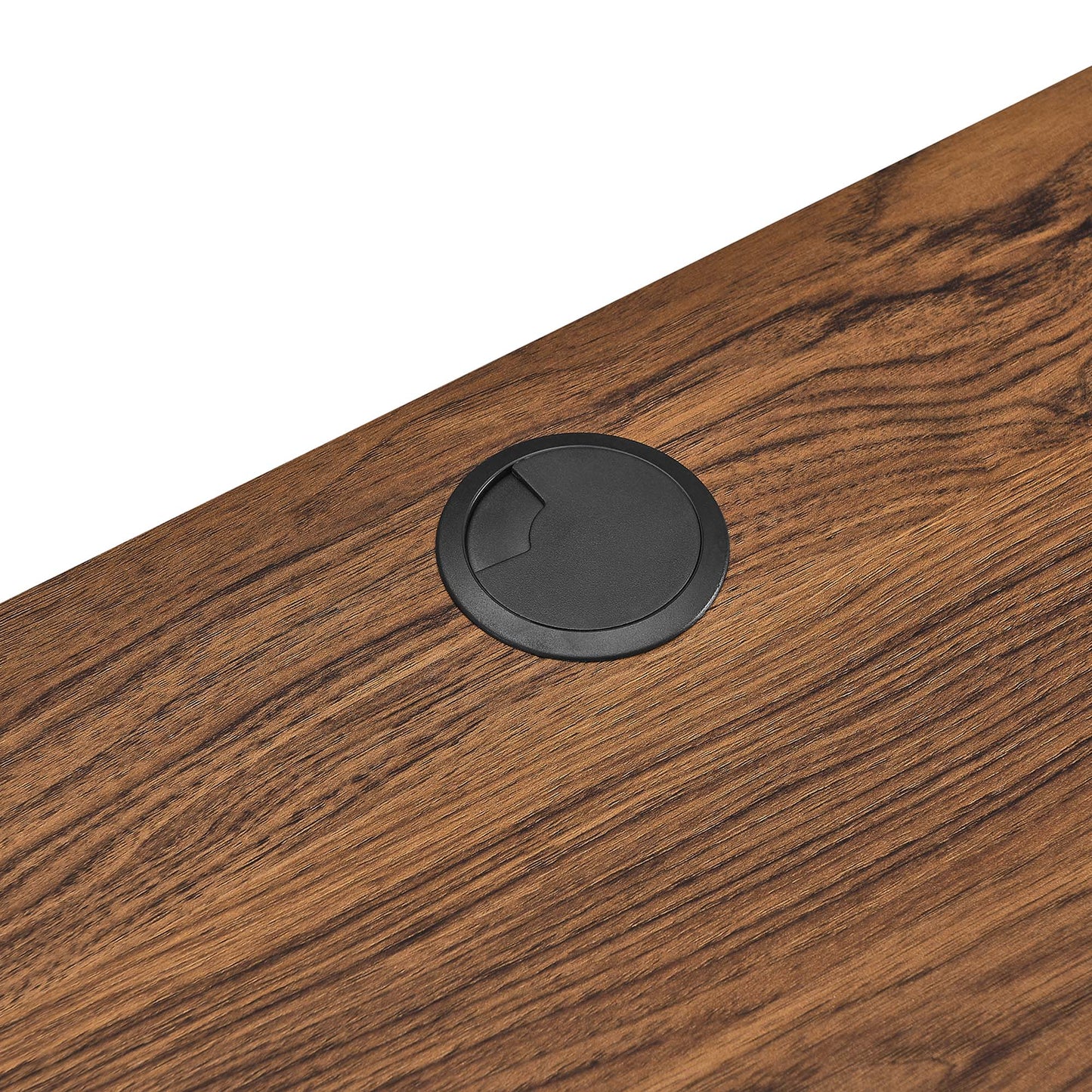 Modway - Render Wall Mount Wood Office Desk by Modway  Office Furniture Computer Desks Brown - EEI-5865-WAL