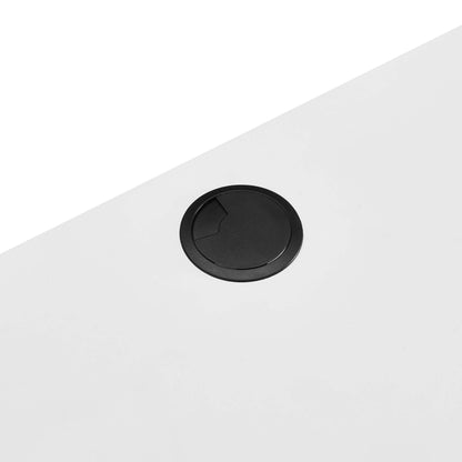 Modway - Render Wall Mount Wood Office Desk by Modway  Office Furniture Computer Desks White - EEI-5865-WHI