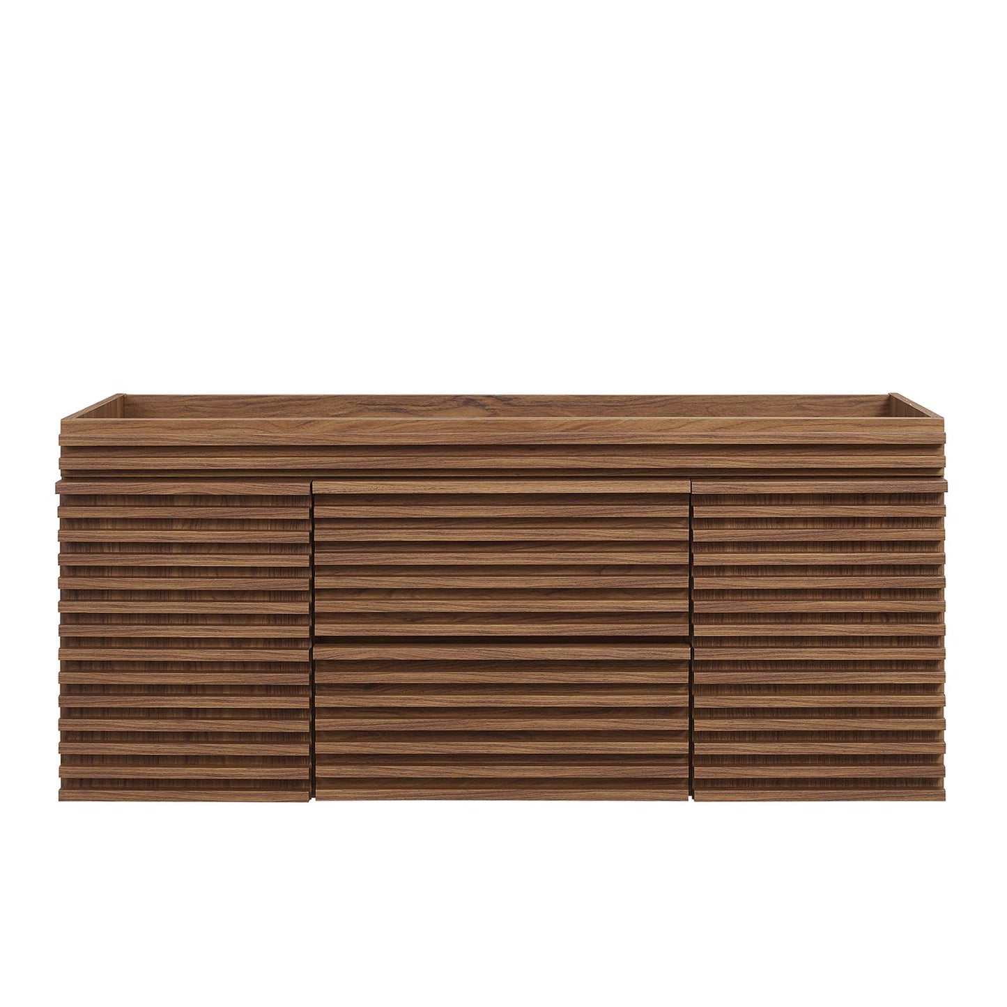 Modway - Render 48" Single Sink Compatible (Not Included) Bathroom Vanity Cabinet by Modway  Bathroom Vanities Brown - EEI-5866-WAL