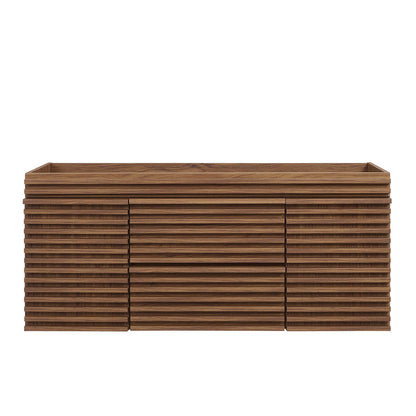 Modway - Render 48" Single Sink Compatible (Not Included) Bathroom Vanity Cabinet by Modway  Bathroom Vanities Brown - EEI-5866-WAL