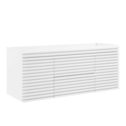 Modway Outlet Render 48" Single Sink Compatible (Not Included) Bathroom Vanity Cabinet by Modway  Bathroom Furniture White - EEI-5866-WHI