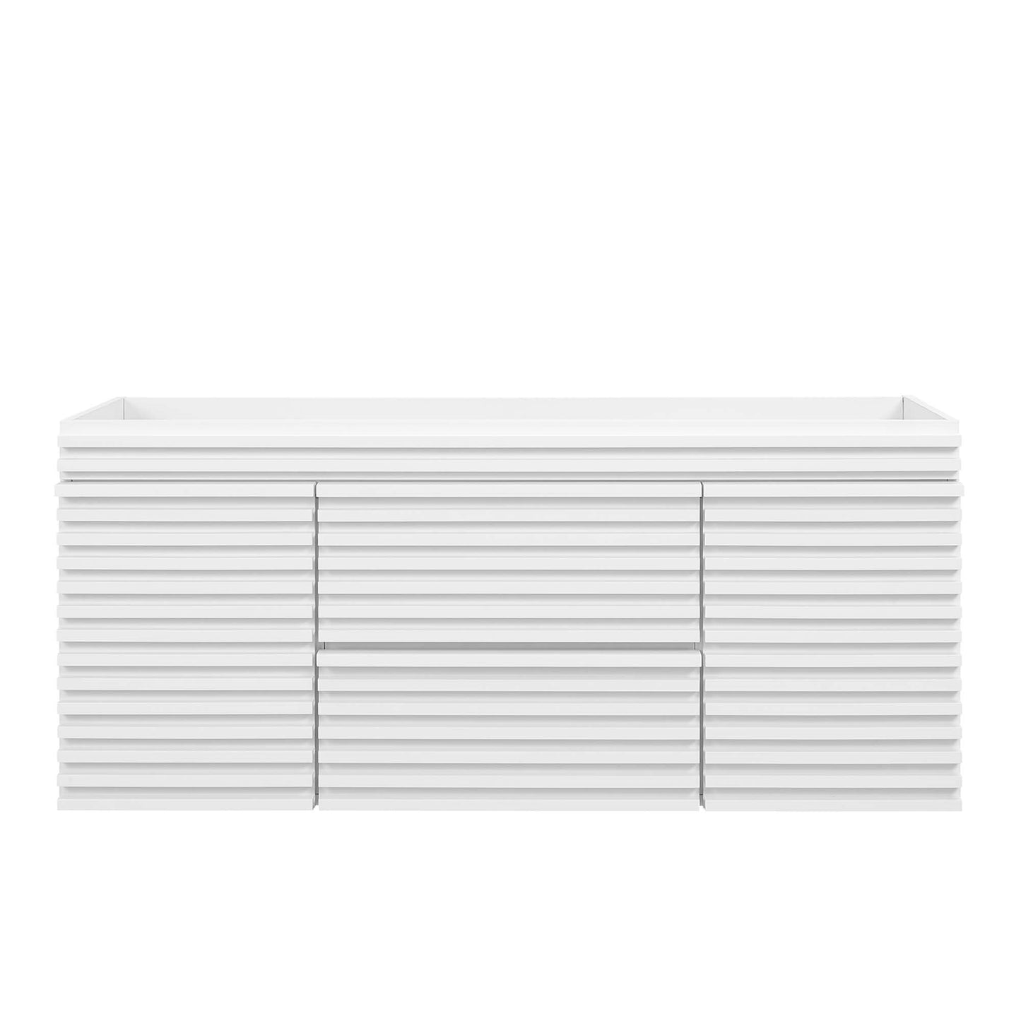 Modway Outlet Render 48" Single Sink Compatible (Not Included) Bathroom Vanity Cabinet by Modway  Bathroom Furniture White - EEI-5866-WHI