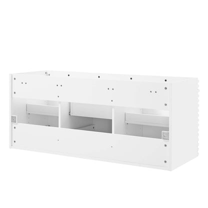 Modway Outlet Render 48" Double Sink Compatible (Not Included) Bathroom Vanity Cabinet by Modway  Bathroom Furniture White - EEI-5867-WHI