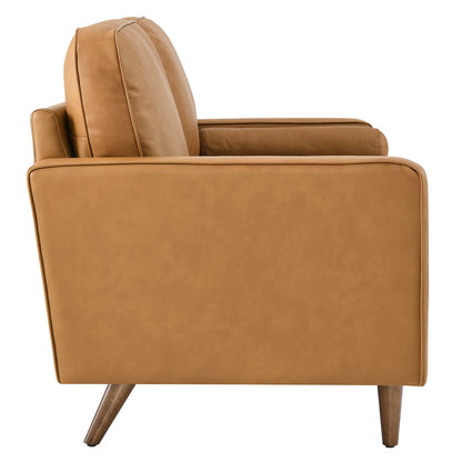 Modway Outlet Valour Leather Loveseat by Modway  Living Room Furniture Tan - EEI-5870-TAN