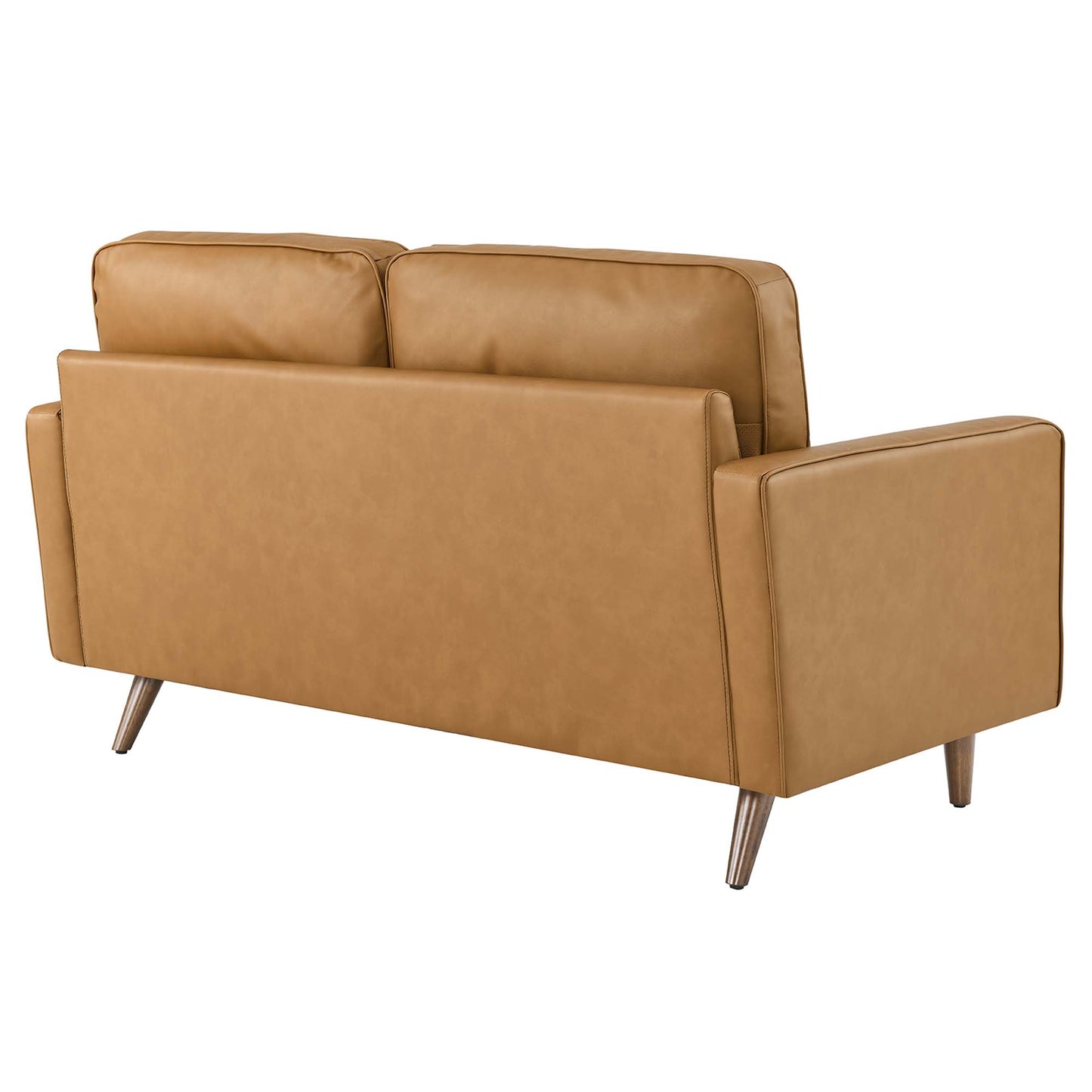 Modway Outlet Valour Leather Loveseat by Modway  Living Room Furniture Tan - EEI-5870-TAN
