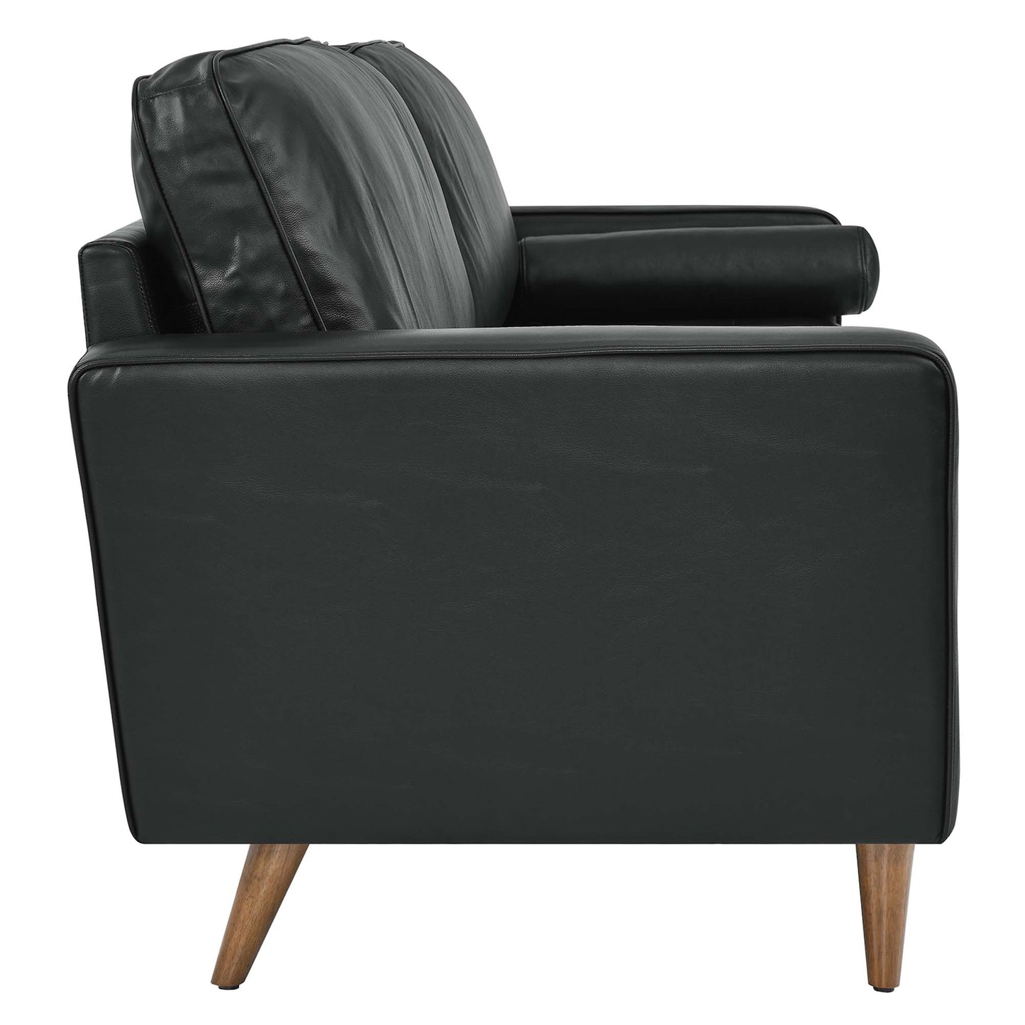 Modway Outlet Valour 88" Leather Sofa by Modway  Living Room Furniture Black - EEI-5871-BLK