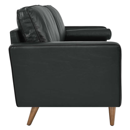 Modway Outlet Valour 88" Leather Sofa by Modway  Living Room Furniture Black - EEI-5871-BLK