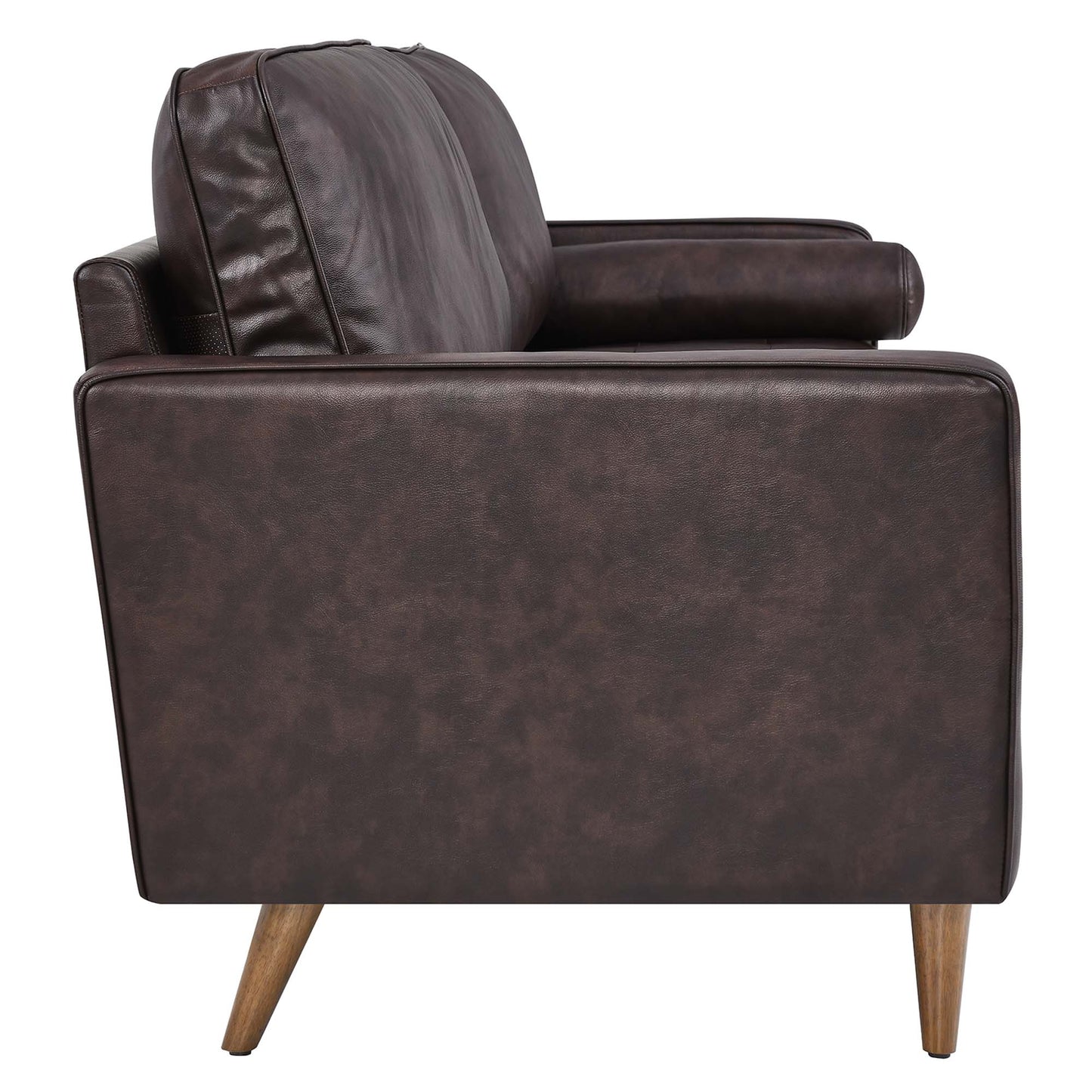 Modway Outlet Valour 88" Leather Sofa by Modway  Living Room Furniture Brown - EEI-5871-BRN