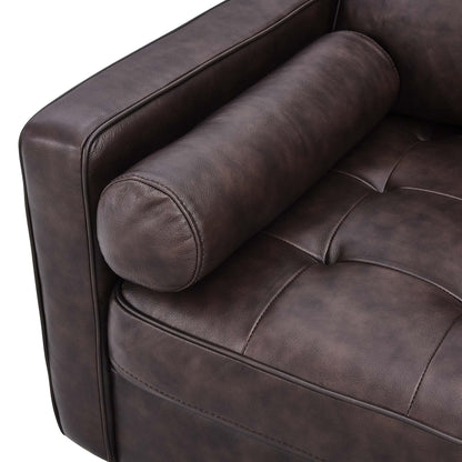 Modway Outlet Valour 88" Leather Sofa by Modway  Living Room Furniture Brown - EEI-5871-BRN