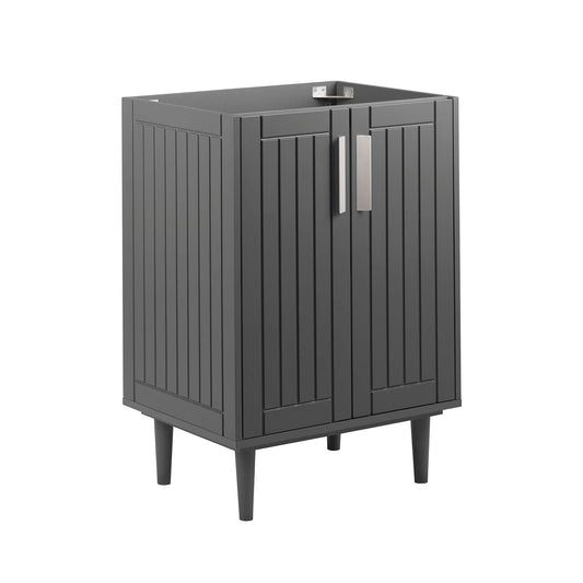 Modway Outlet Augusta 24" Bathroom Vanity Cabinet (Sink Basin Not Included) by Modway  Bathroom Furniture Gray - EEI-5877-GRY