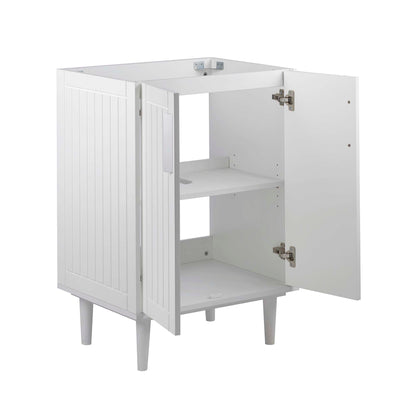 Modway Outlet Augusta 24" Bathroom Vanity Cabinet (Sink Basin Not Included) by Modway  Bathroom Furniture White - EEI-5877-WHI
