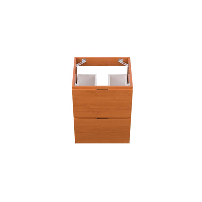 Modway Outlet Scenic 18" Wall-Mount Bathroom Vanity Cabinet (Sink Basin Not Included) by Modway  Bathroom Furniture Cherry Walnut - EEI-5878-CHE