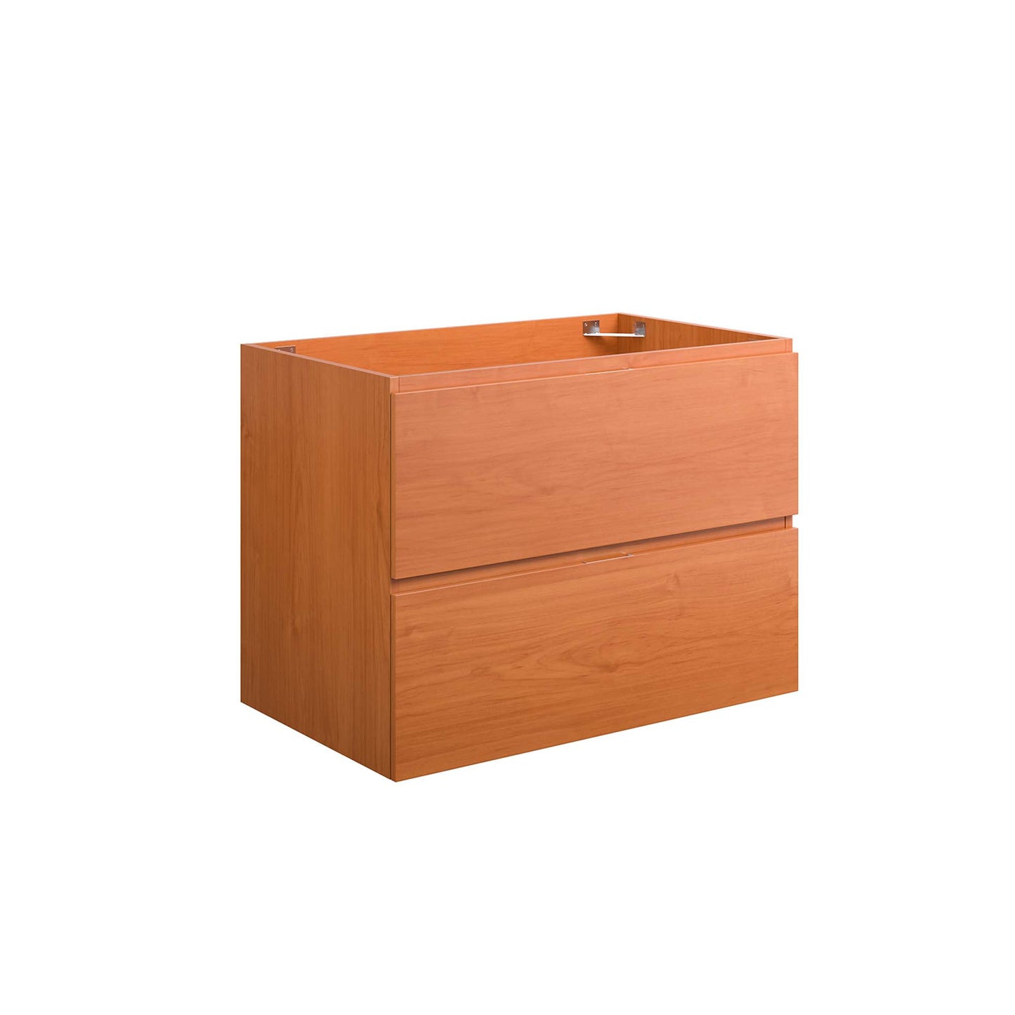 Modway Outlet Scenic 30" Wall-Mount Bathroom Vanity Cabinet (Sink Basin Not Included) by Modway  Bathroom Furniture Cherry Walnut - EEI-5880-CHE