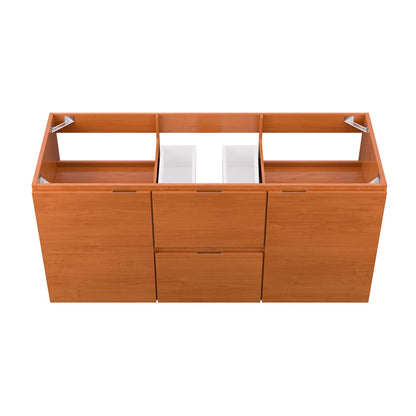 Modway Outlet Scenic 48" Single Sink Compatible (Not Included) Bathroom Vanity Cabinet by Modway  Bathroom Furniture Cherry Walnut - EEI-5882-CHE