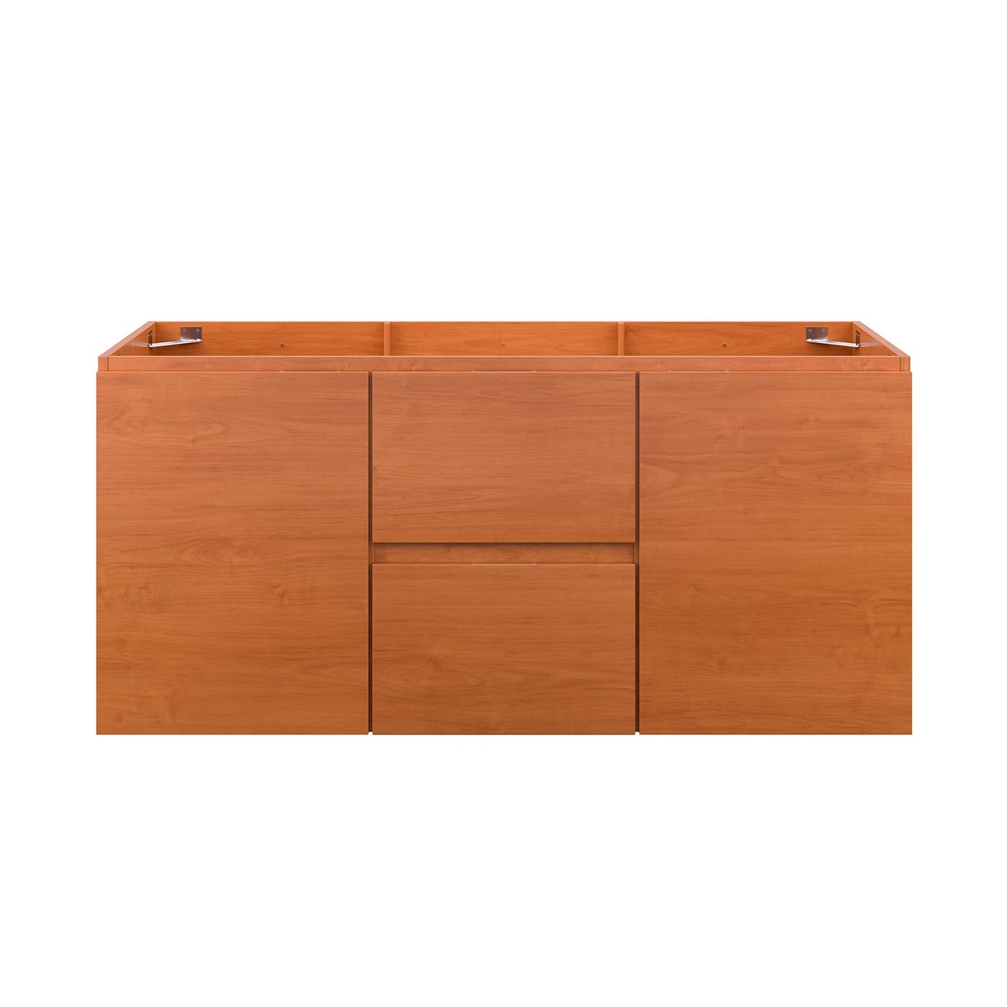 Modway Outlet Scenic 48" Single Sink Compatible (Not Included) Bathroom Vanity Cabinet by Modway  Bathroom Furniture Cherry Walnut - EEI-5882-CHE