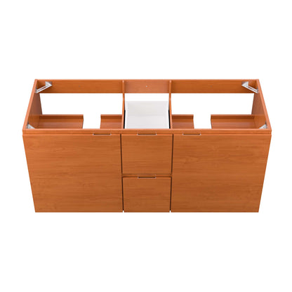 Modway Outlet Scenic 48" Double Sink Compatible (Not Included) Bathroom Vanity Cabinet by Modway  Bathroom Furniture Cherry Walnut - EEI-5883-CHE