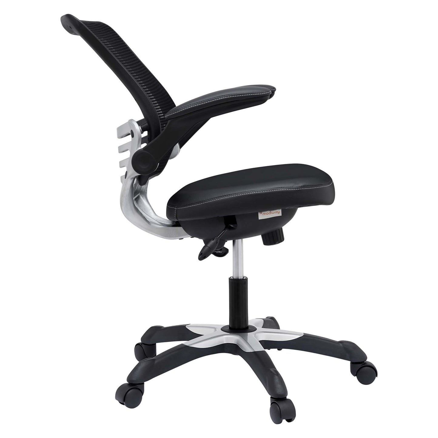 Modway - Edge Vinyl Office Chair by Modway  Office Furniture Office Chairs Black - EEI-595-BLK