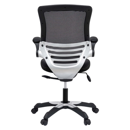 Modway - Edge Vinyl Office Chair by Modway  Office Furniture Office Chairs Black - EEI-595-BLK