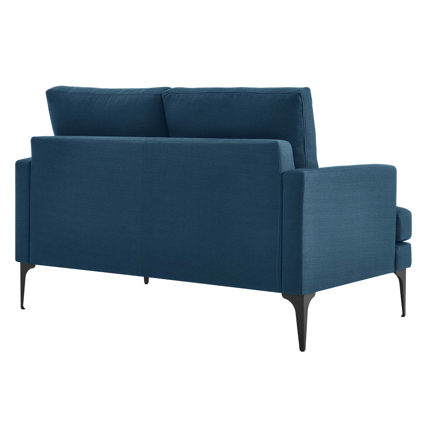 Modway Outlet Evermore Upholstered Fabric Loveseat by Modway  Living Room Furniture Azure - EEI-6006-AZU