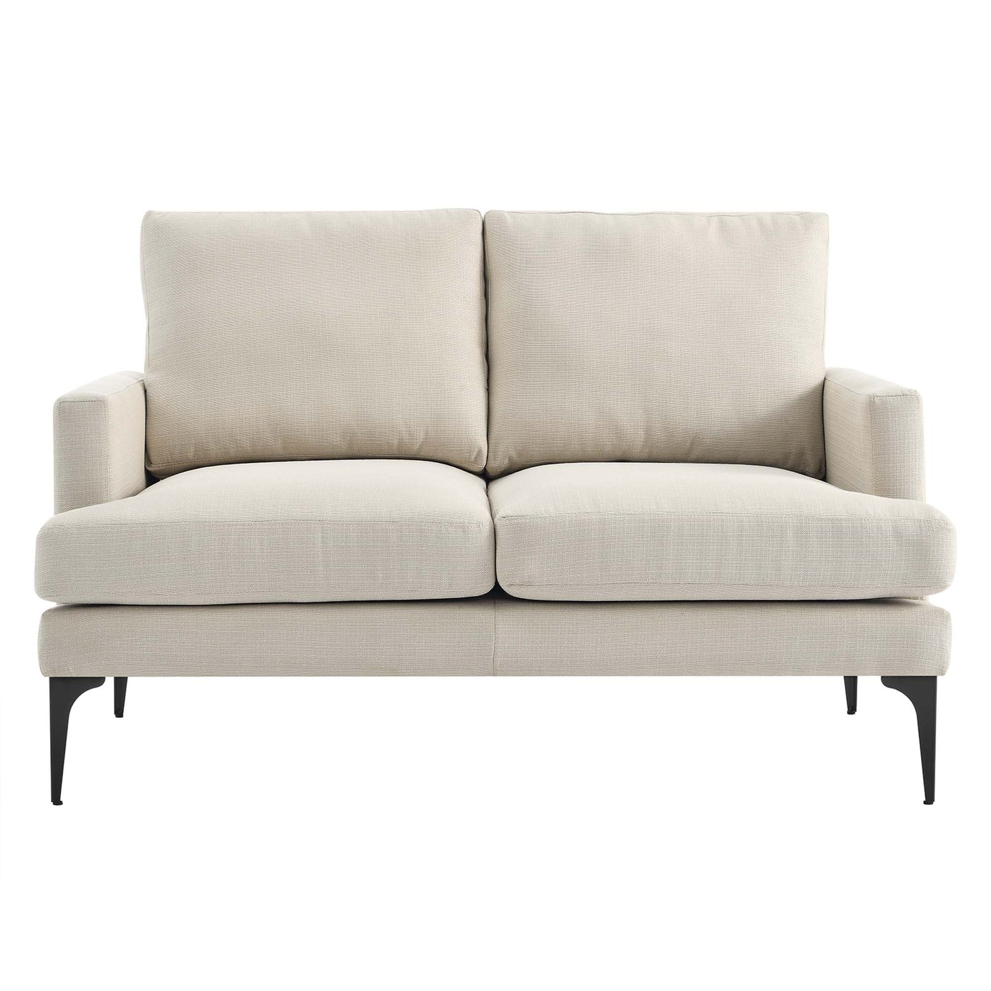 Modway Outlet Evermore Upholstered Fabric Loveseat by Modway  Living Room Furniture Beige - EEI-6006-BEI