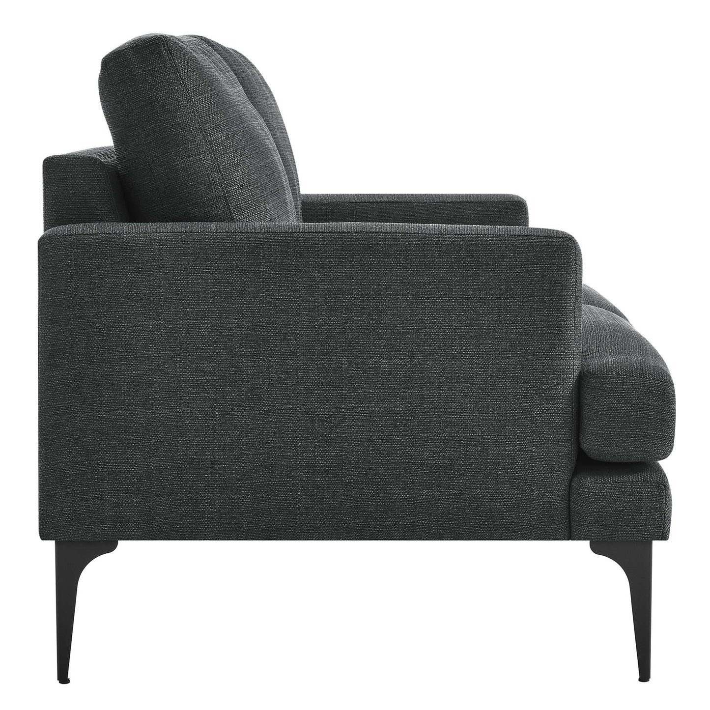 Modway Outlet Evermore Upholstered Fabric Loveseat by Modway  Living Room Furniture Gray - EEI-6006-DOR
