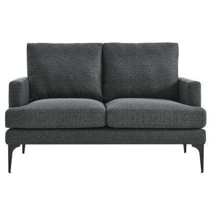 Modway Outlet Evermore Upholstered Fabric Loveseat by Modway  Living Room Furniture Gray - EEI-6006-DOR