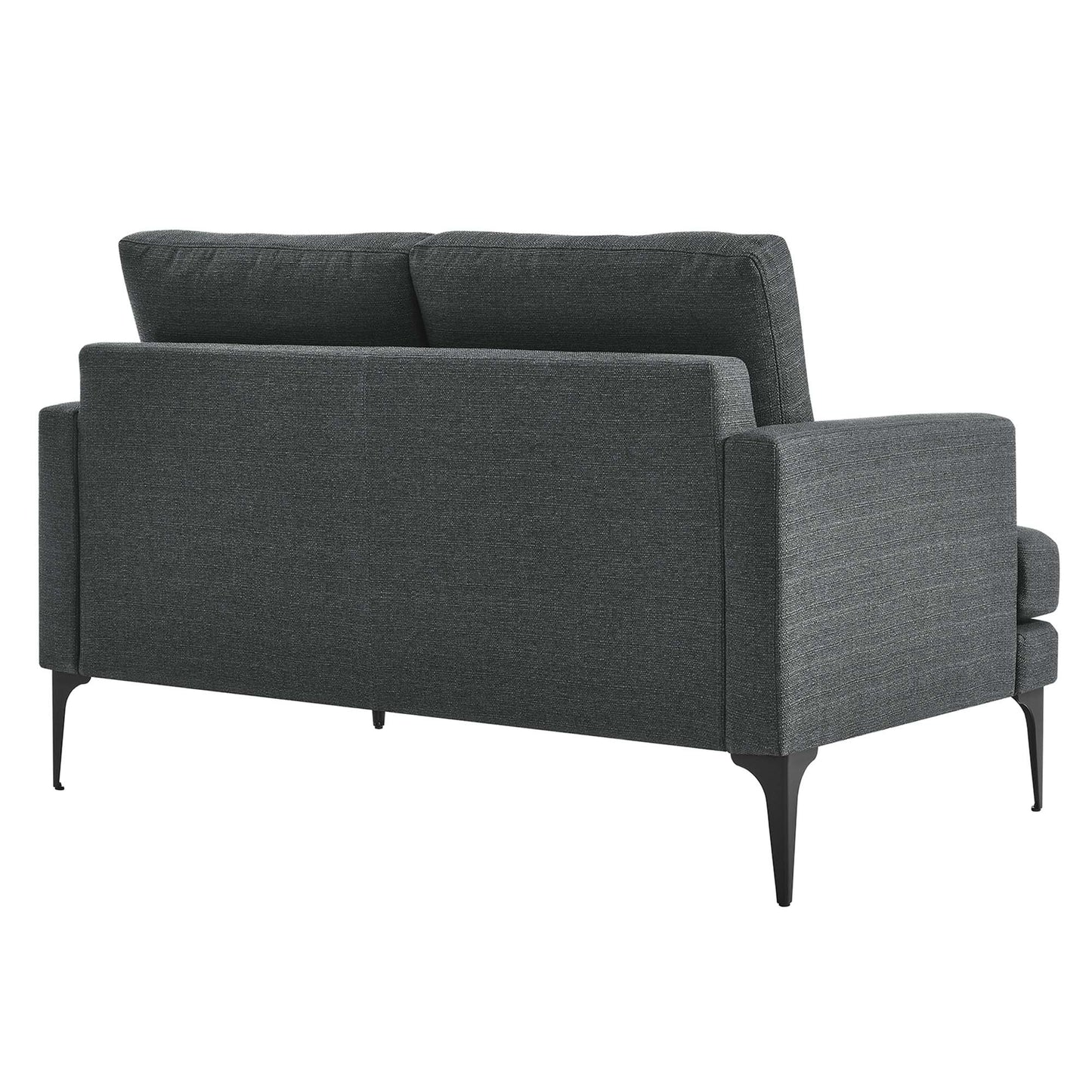 Modway Outlet Evermore Upholstered Fabric Loveseat by Modway  Living Room Furniture Gray - EEI-6006-DOR