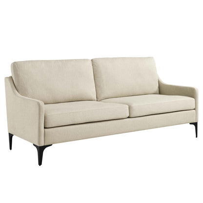 Modway Outlet Corland Upholstered Fabric Sofa by Modway  Living Room Furniture Beige - EEI-6019-BEI