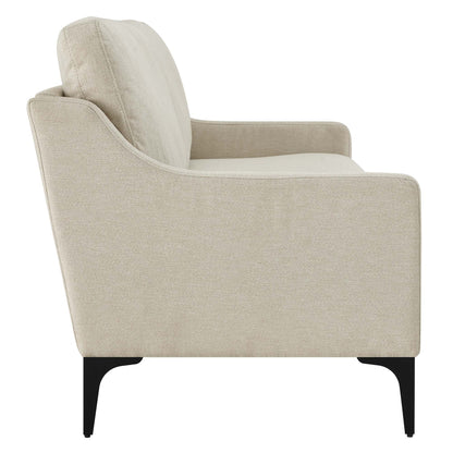 Modway Outlet Corland Upholstered Fabric Sofa by Modway  Living Room Furniture Beige - EEI-6019-BEI
