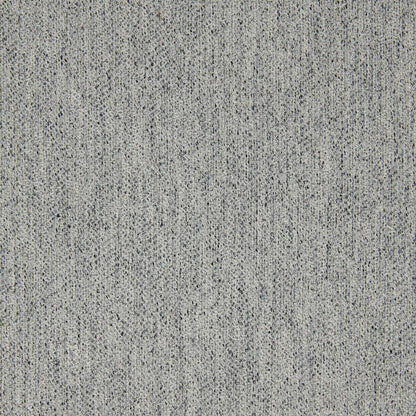 Light gray upholstered sofa with a subtle heathered weave.