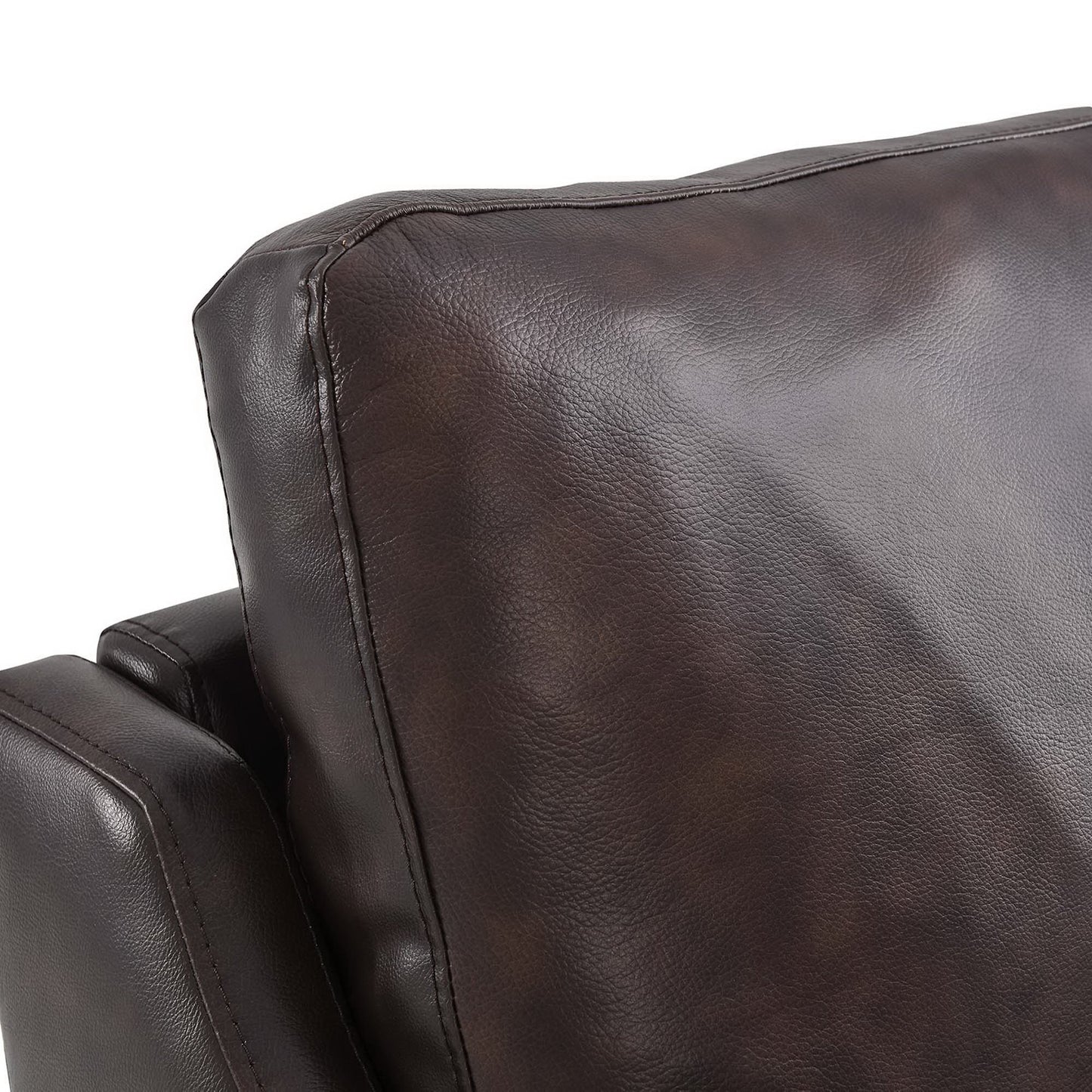 Modway - Corland Leather Armchair by Modway  Living Room Sofas and Armchairs Brown - EEI-6022-BRN