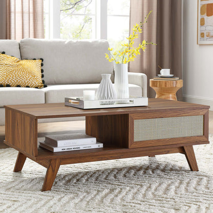 Modway Outlet Soma Coffee Table by Modway  Living Room Furniture Walnut - EEI-6041-WAL