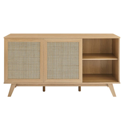 Modway Outlet Soma 59" Sideboard by Modway  Living Room Furniture Oak - EEI-6043-OAK