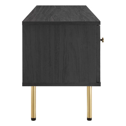 Modway Outlet Cambria 47" TV Stand by Modway  Living Room Furniture Black - EEI-6044-BLK