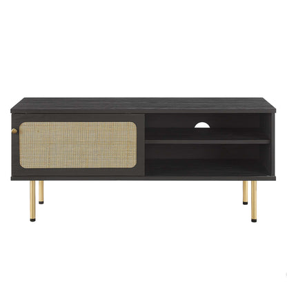 Modway Outlet Cambria 47" TV Stand by Modway  Living Room Furniture Black - EEI-6044-BLK