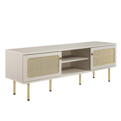 Modway Outlet Cambria 60" TV Stand by Modway  Living Room Furniture White - EEI-6045-WHI