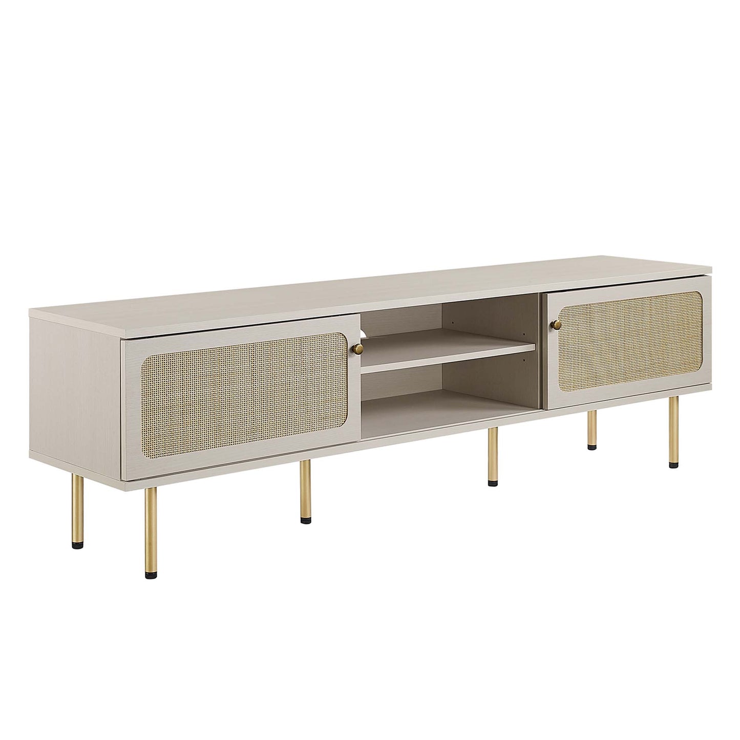 Modway Outlet Cambria 70" TV Stand by Modway  Living Room Furniture White - EEI-6046-WHI