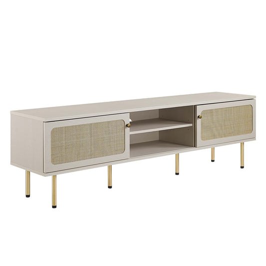 Modway Outlet Cambria 70" TV Stand by Modway  Living Room Furniture White - EEI-6046-WHI