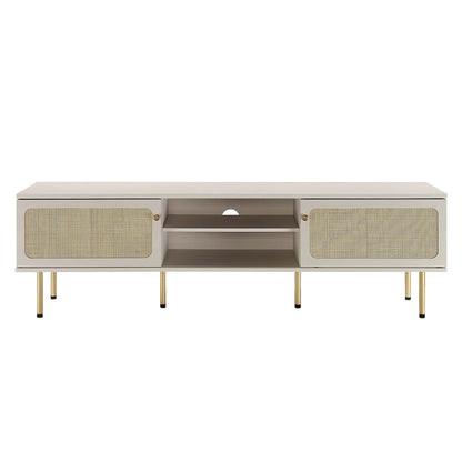 Modway Outlet Cambria 70" TV Stand by Modway  Living Room Furniture White - EEI-6046-WHI