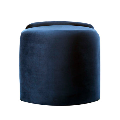 Modway Outlet Nebula Upholstered Performance Velvet Ottoman by Modway  Living Room Furniture Midnight Blue - EEI-6055-MID