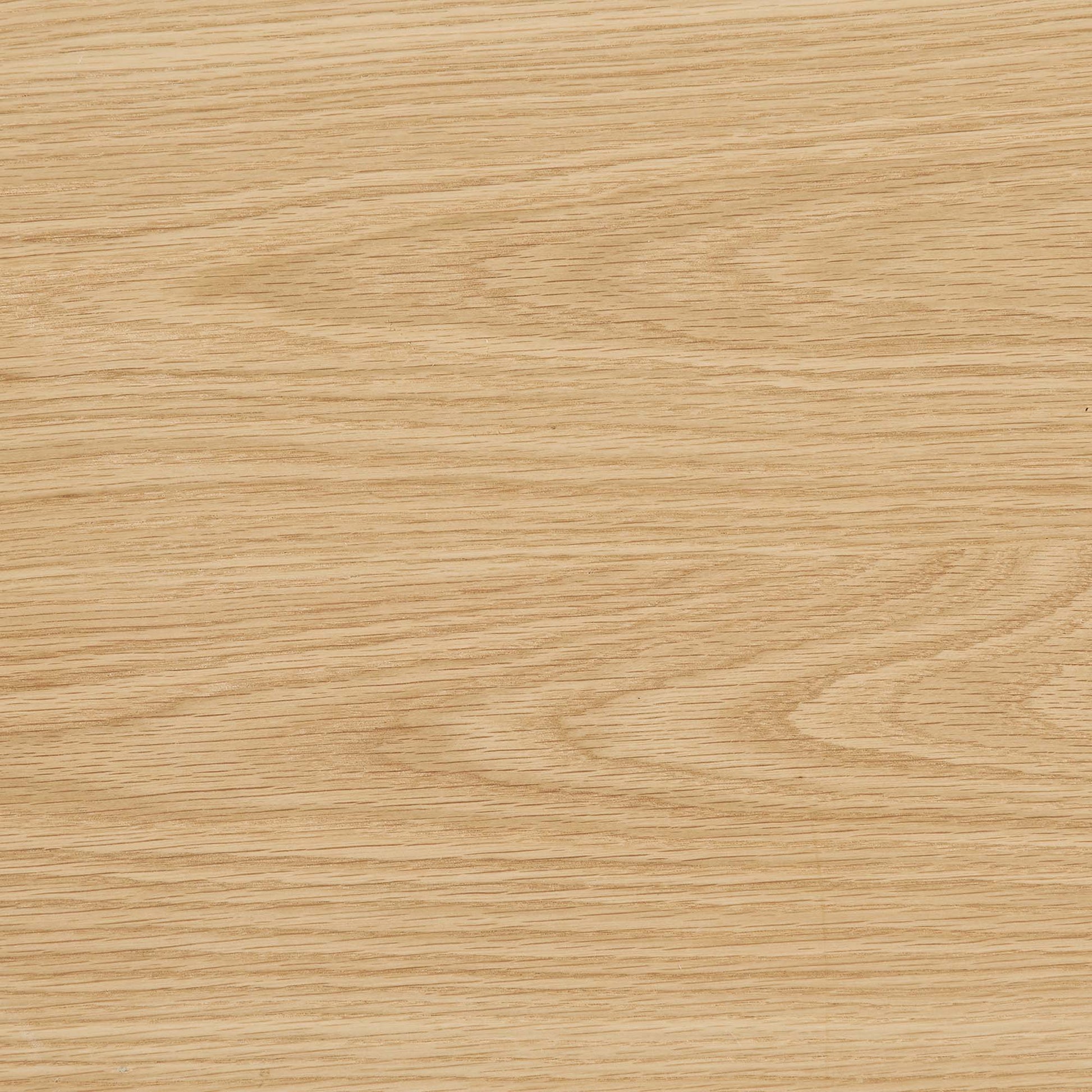 Light oak wood surface with natural grain and smooth finish on a 47-inch round dining table.