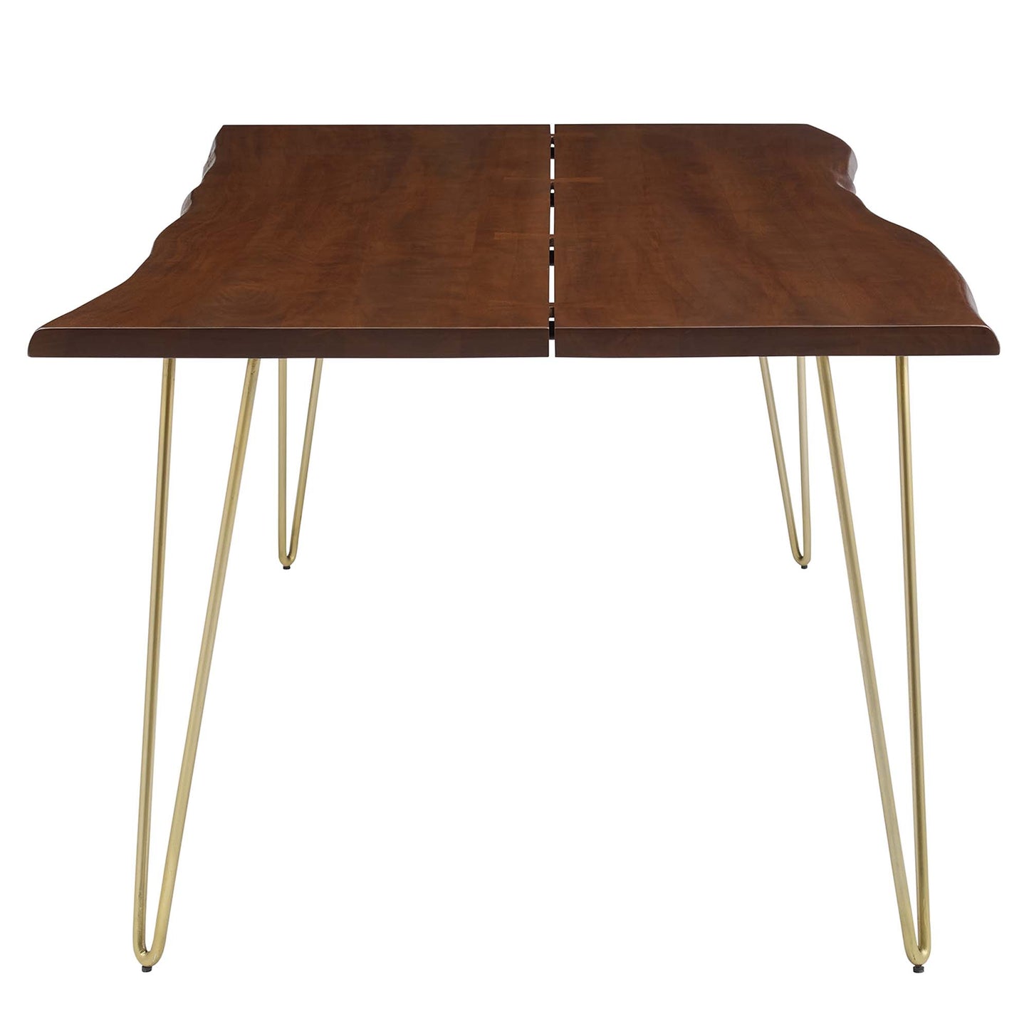 Modway - Ardor 96" Live Edge Acacia Wood Acacia Wood Dining Table by Modway  Bar and Dining Bar and Dining Tables Brown - EEI-6072-GLD-WAL